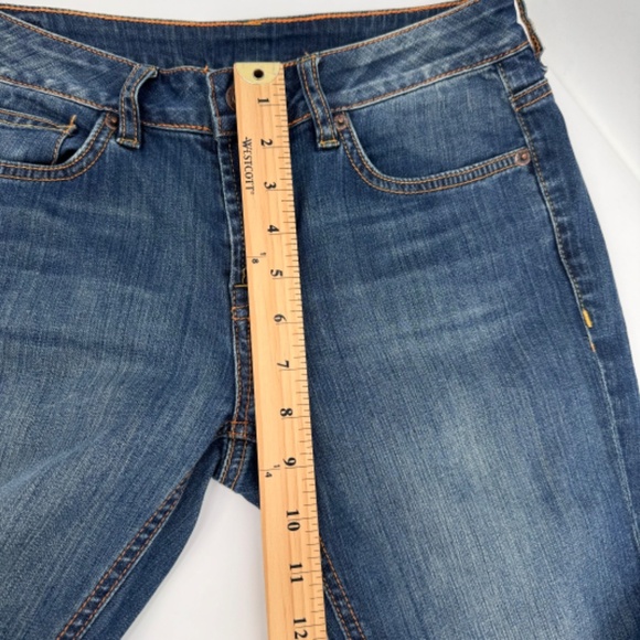 Buffalo David Bitton Jeans Women 27 Blue Denim Bootcut Low Rise 90s Y2K - Picture 11 of 13